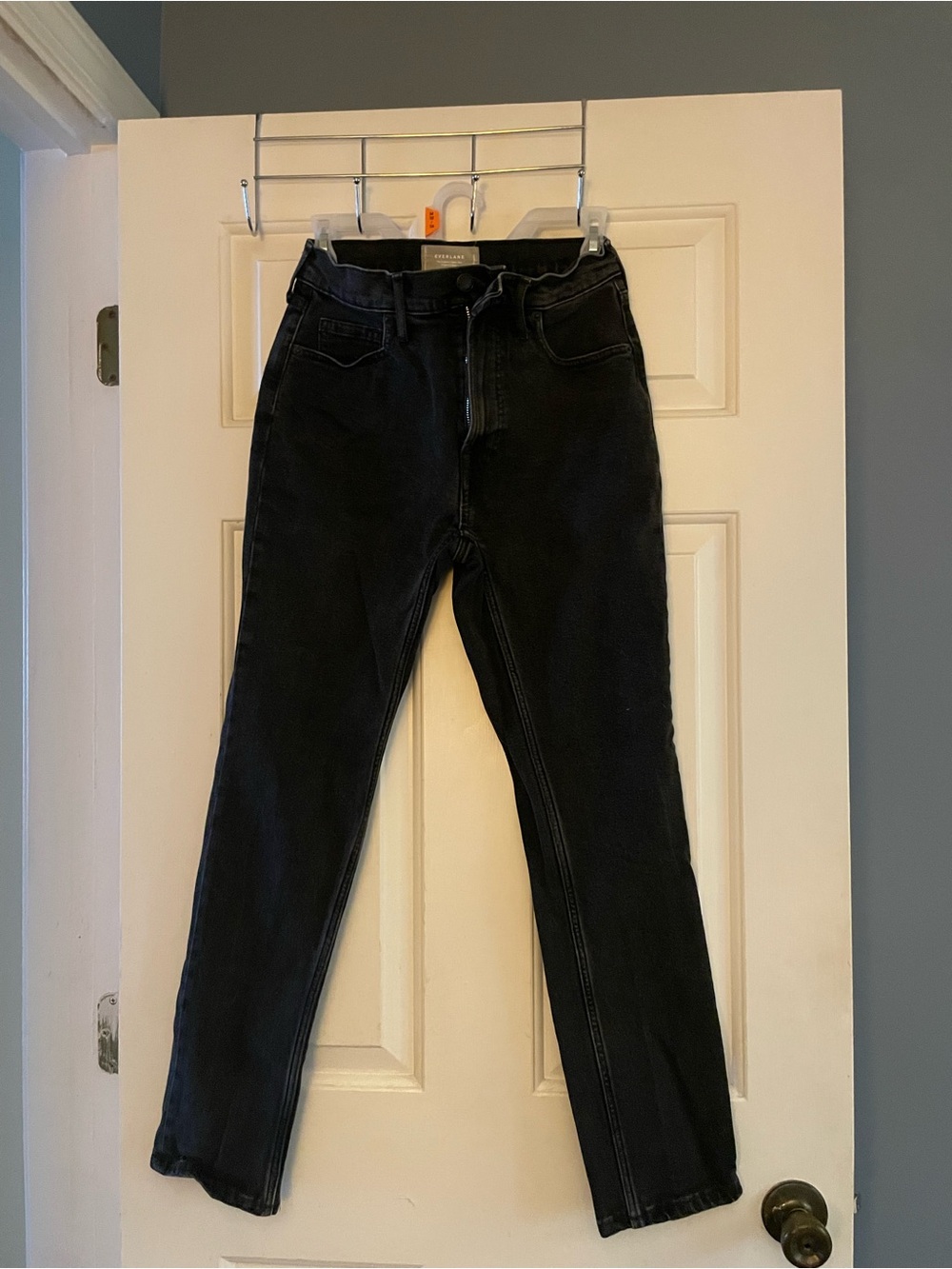 Everlane Black Slim Straight Jeans